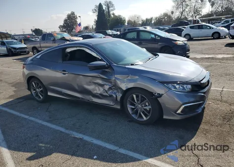 2020 Honda Civic Ex из США, поврежденный, VIN 2HGFC3B31LH353181